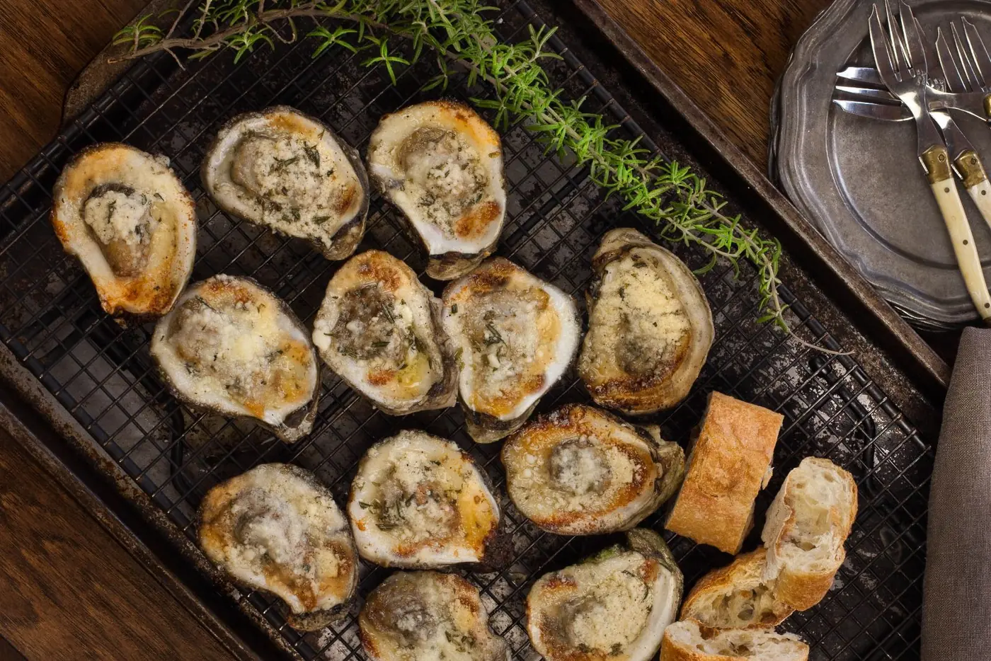Oak-Roasted Oysters